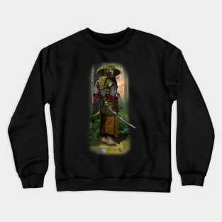 Exclusive Hand Drawn Samurai Sensesi Turtle | Samurai Collection Item-14 (Turtle) | by Rendigart Studio Crewneck Sweatshirt